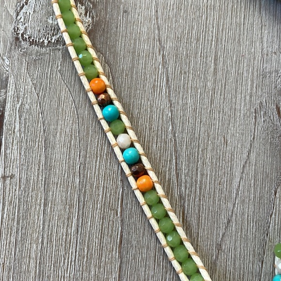💚 Katie Soleil Handmade Wrap Around Beaded bracelet - Picture 5 of 6